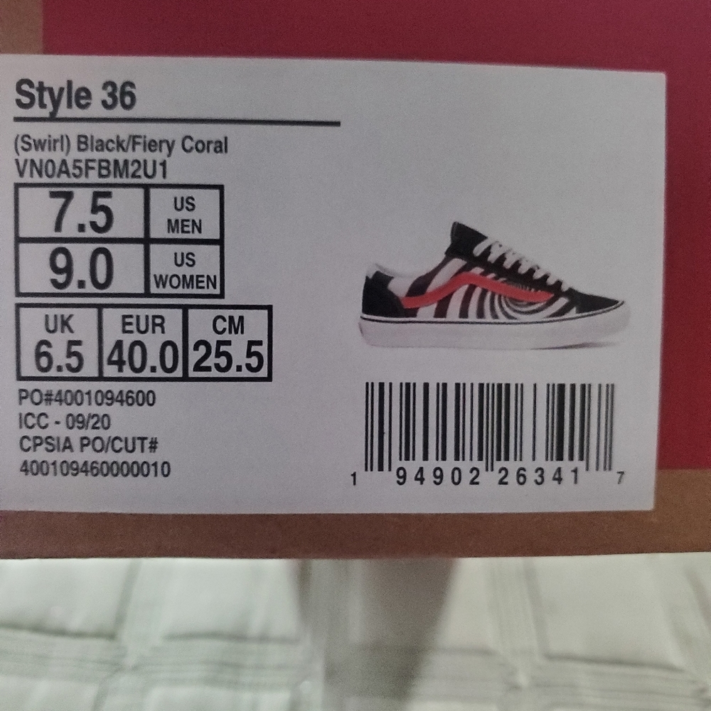 Vans style 36 fiery coral - Picture 3 of 14